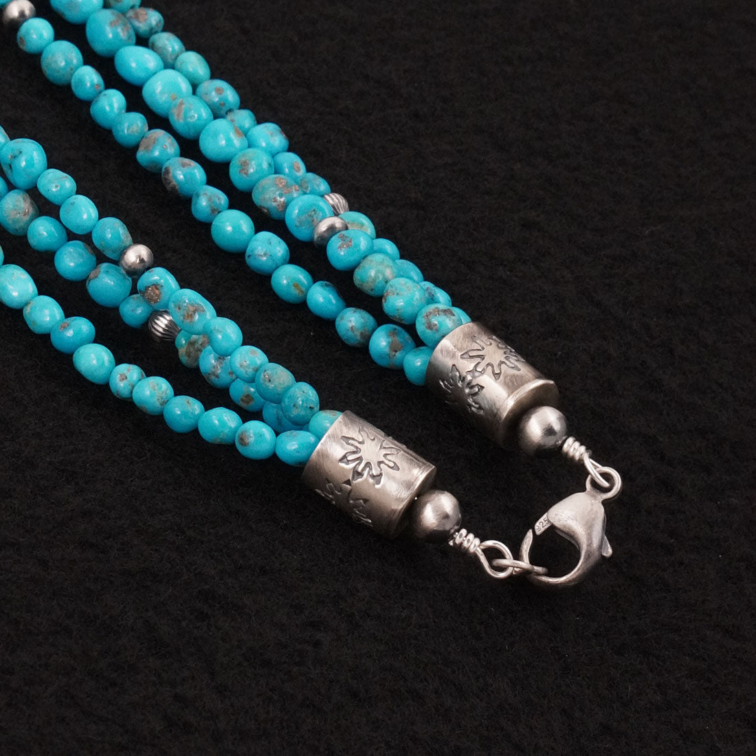 Theresa Skeets Turquoise & Sterling Silver Necklace