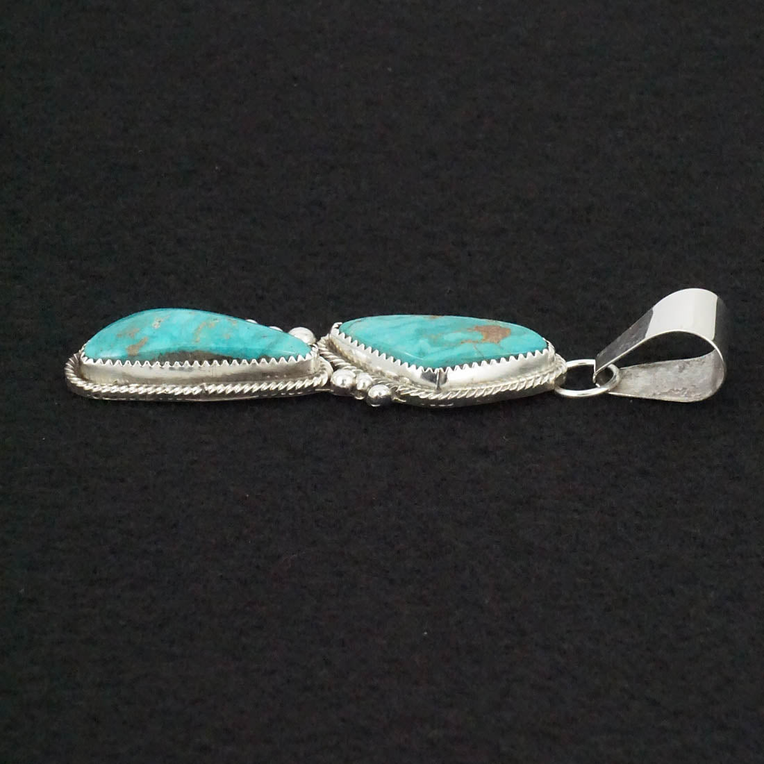 Eunise Wilson Turquoise & Sterling Silver Pendant