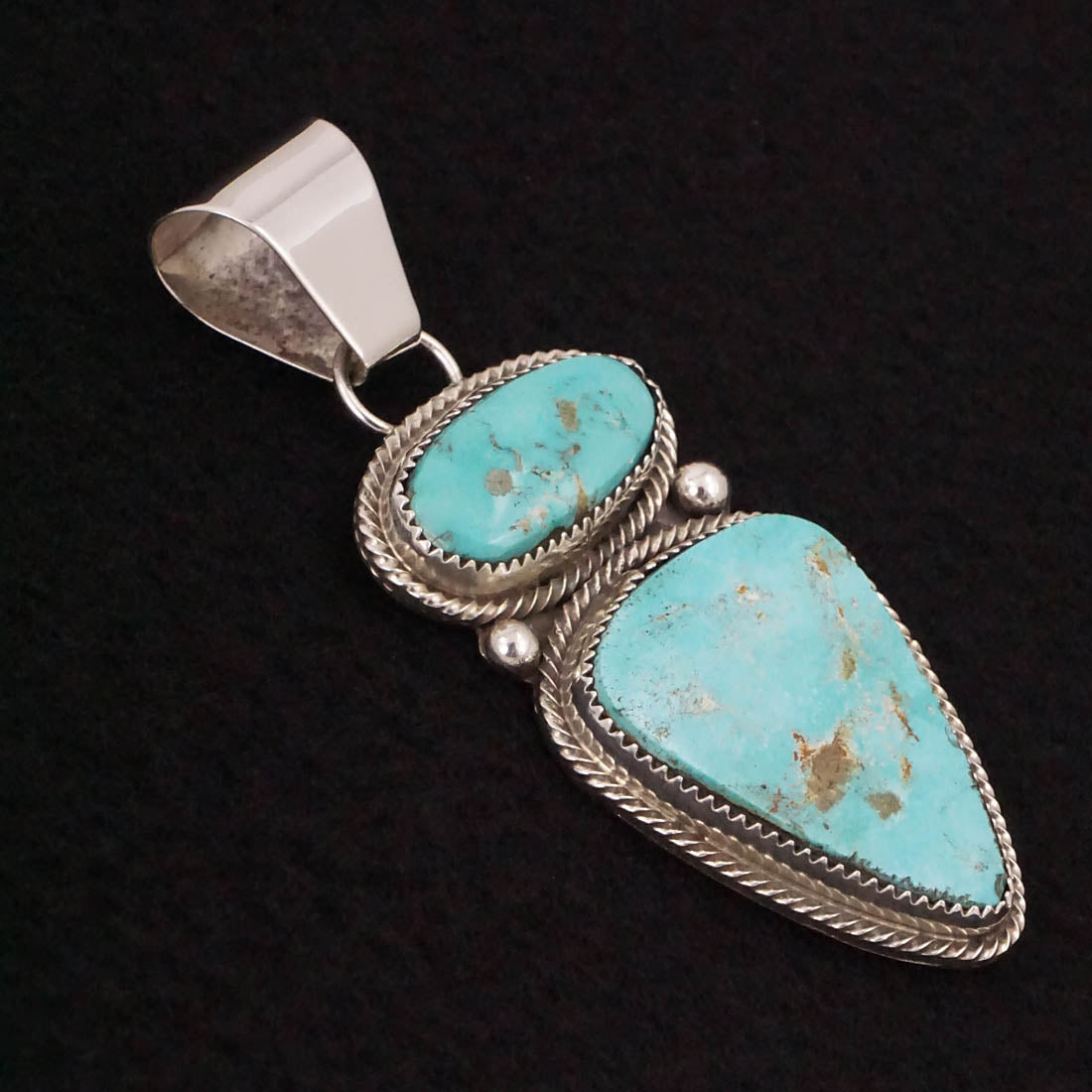 Eunise Wilson Turquoise & Sterling Silver Pendant