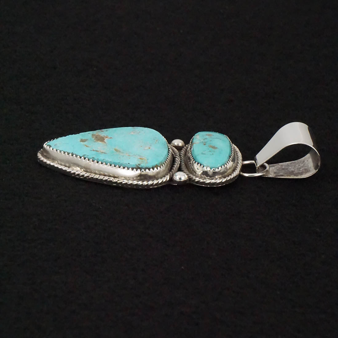 Eunise Wilson Turquoise & Sterling Silver Pendant