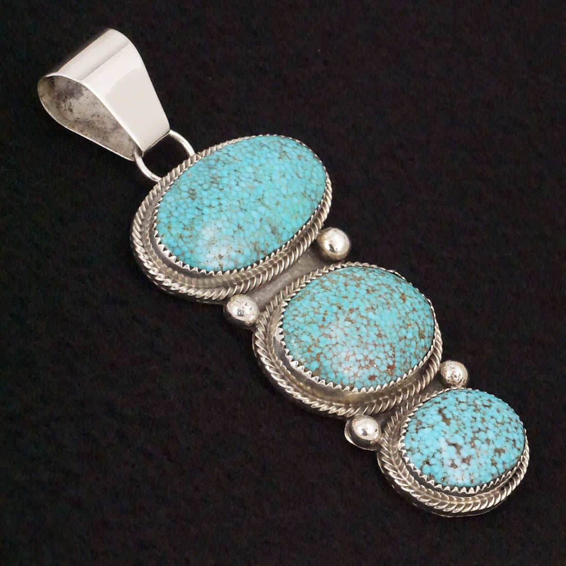 Eunise Wilson Turquoise & Sterling Silver Pendant