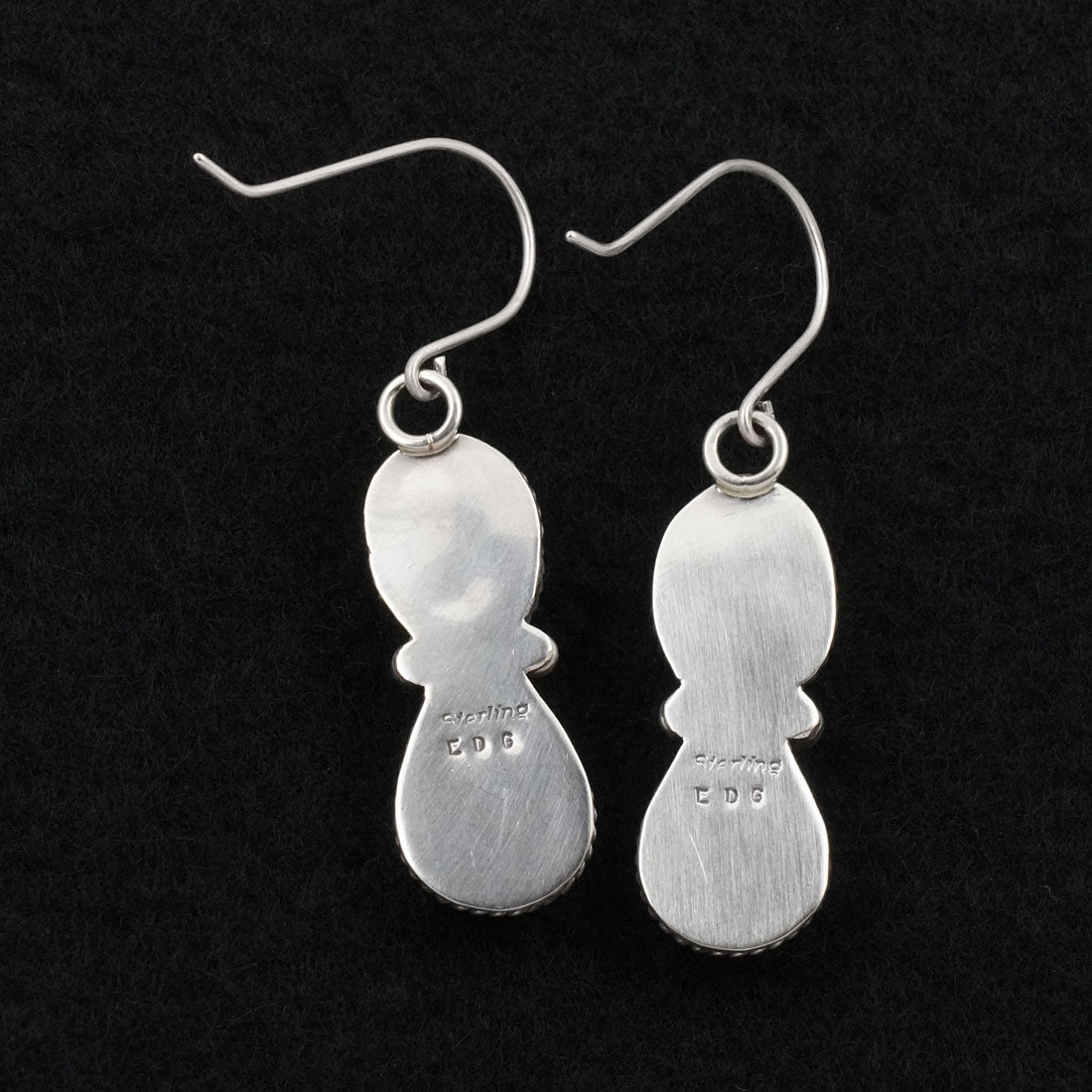 Eugene Gruber Turquoise & Sterling Silver Earrings