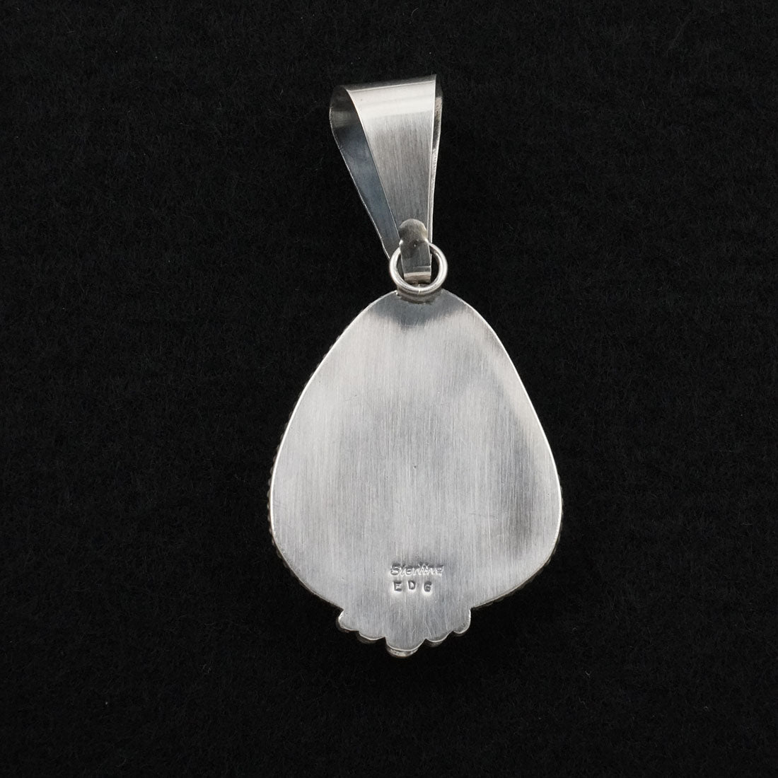 Eugene Gruber Turquoise & Sterling Silver Pendant