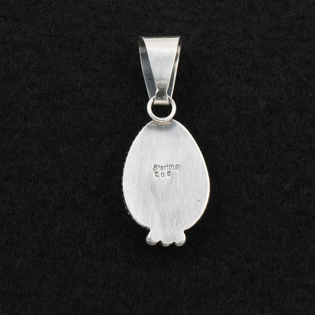 Eugene Gruber Turquoise & Sterling Silver Pendant