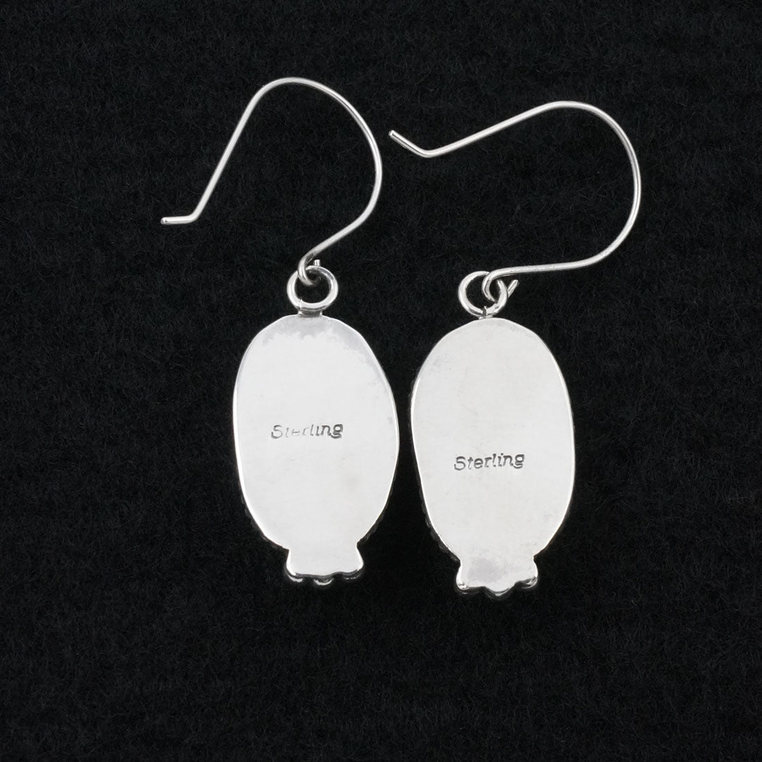 Rosemary Saunders Turquoise & Sterling Silver Earrings