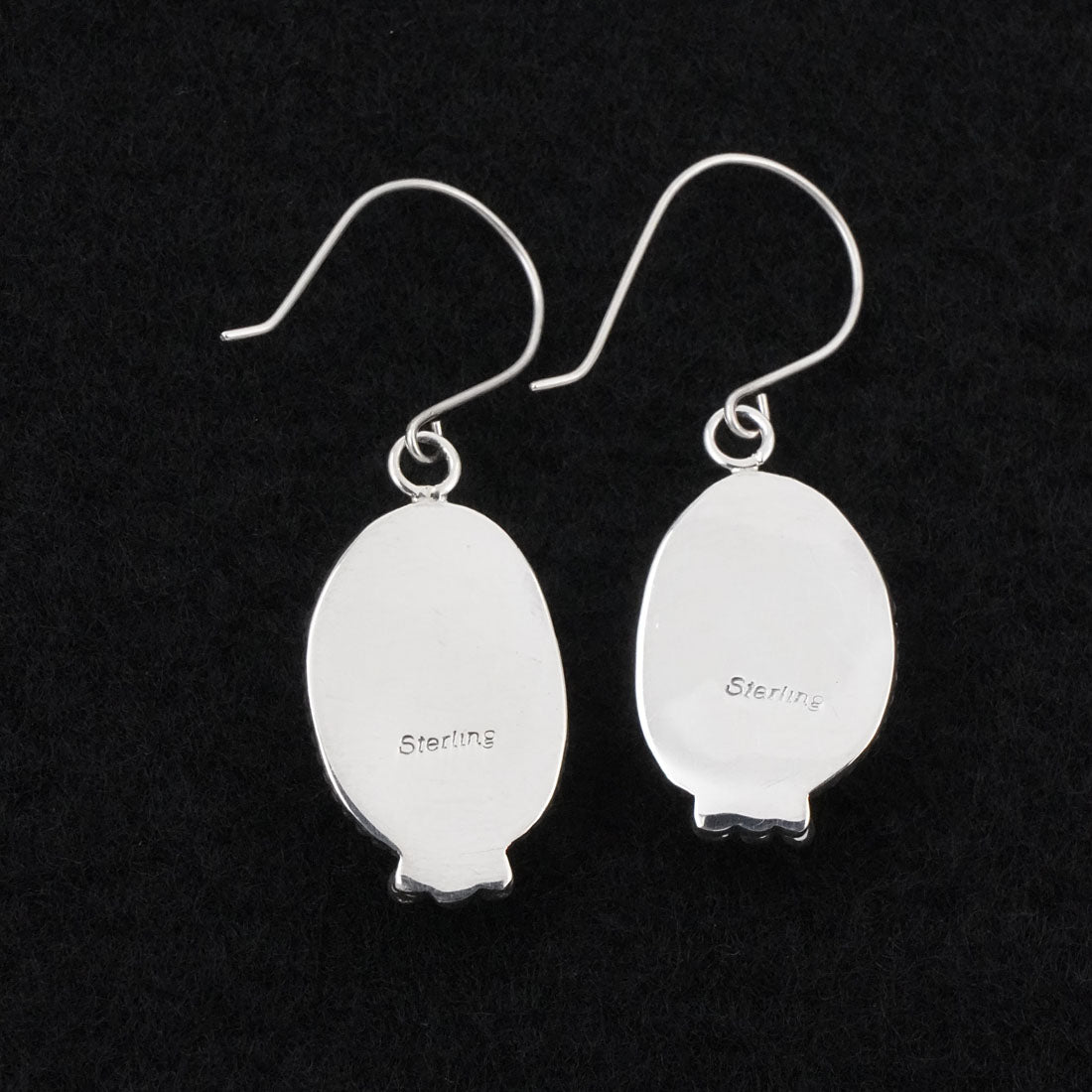 Rosemary Saunders Turquoise & Sterling Silver Earrings