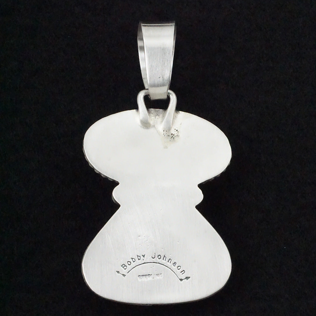 Bobby Johnson Turquoise & Sterling Silver Pendant