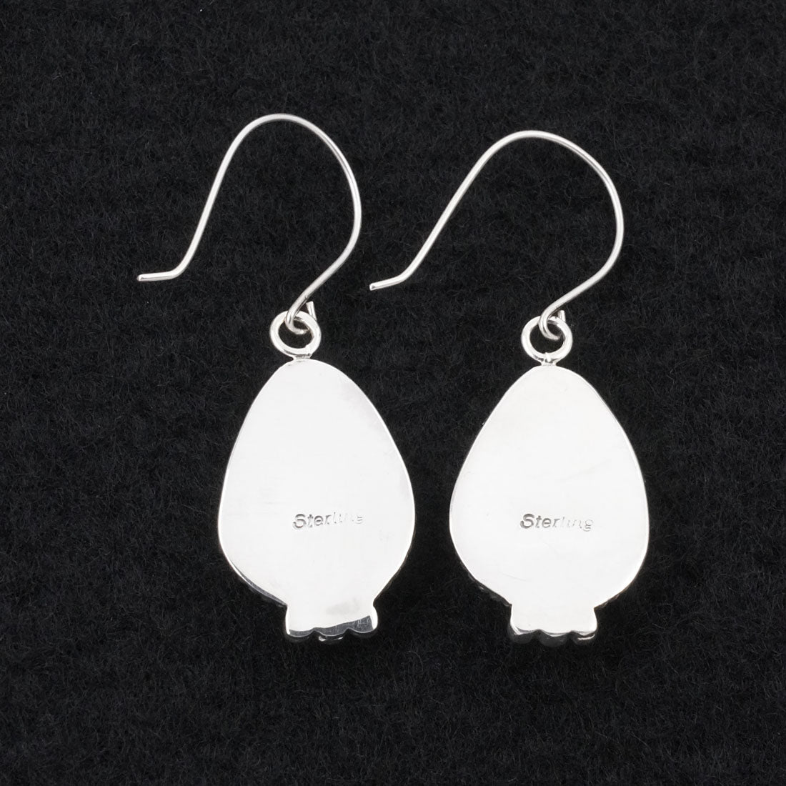 Rosemary Saunders Turquoise & Sterling Silver Earrings