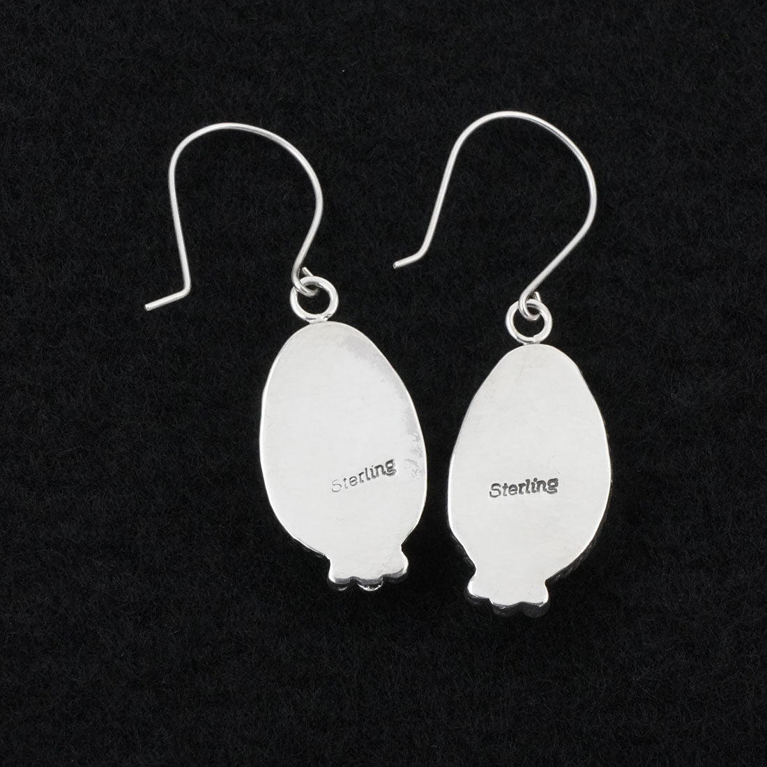 Rosemary Saunders Turquoise & Sterling Silver Earrings