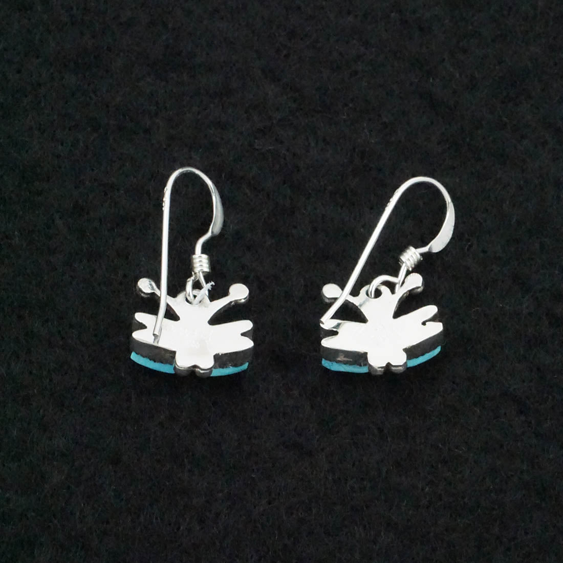 Mildred Ukestine Turquoise & Sterling Silver Earrings