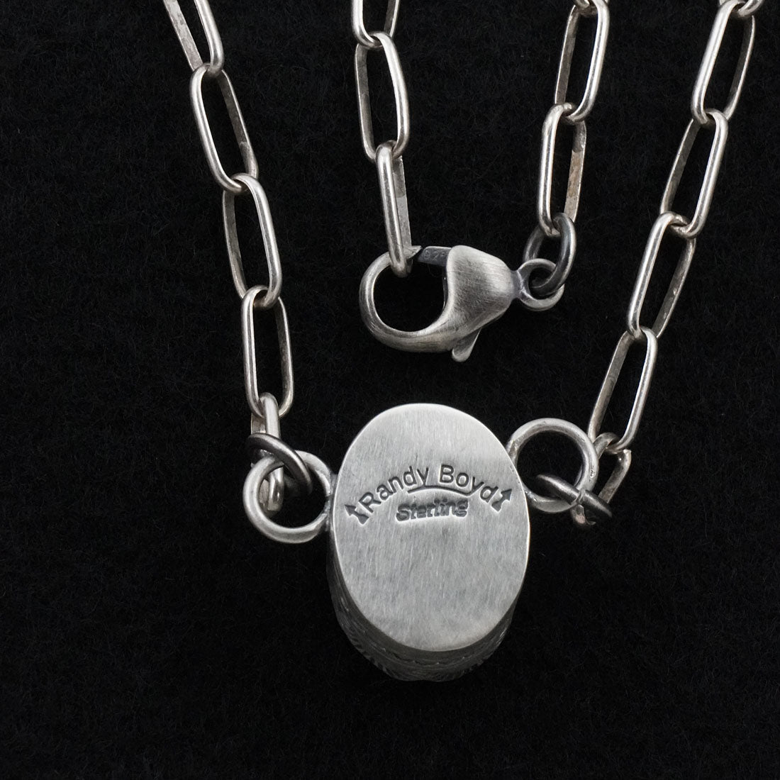 Randy Boyd Turquoise & Sterling Silver Necklace