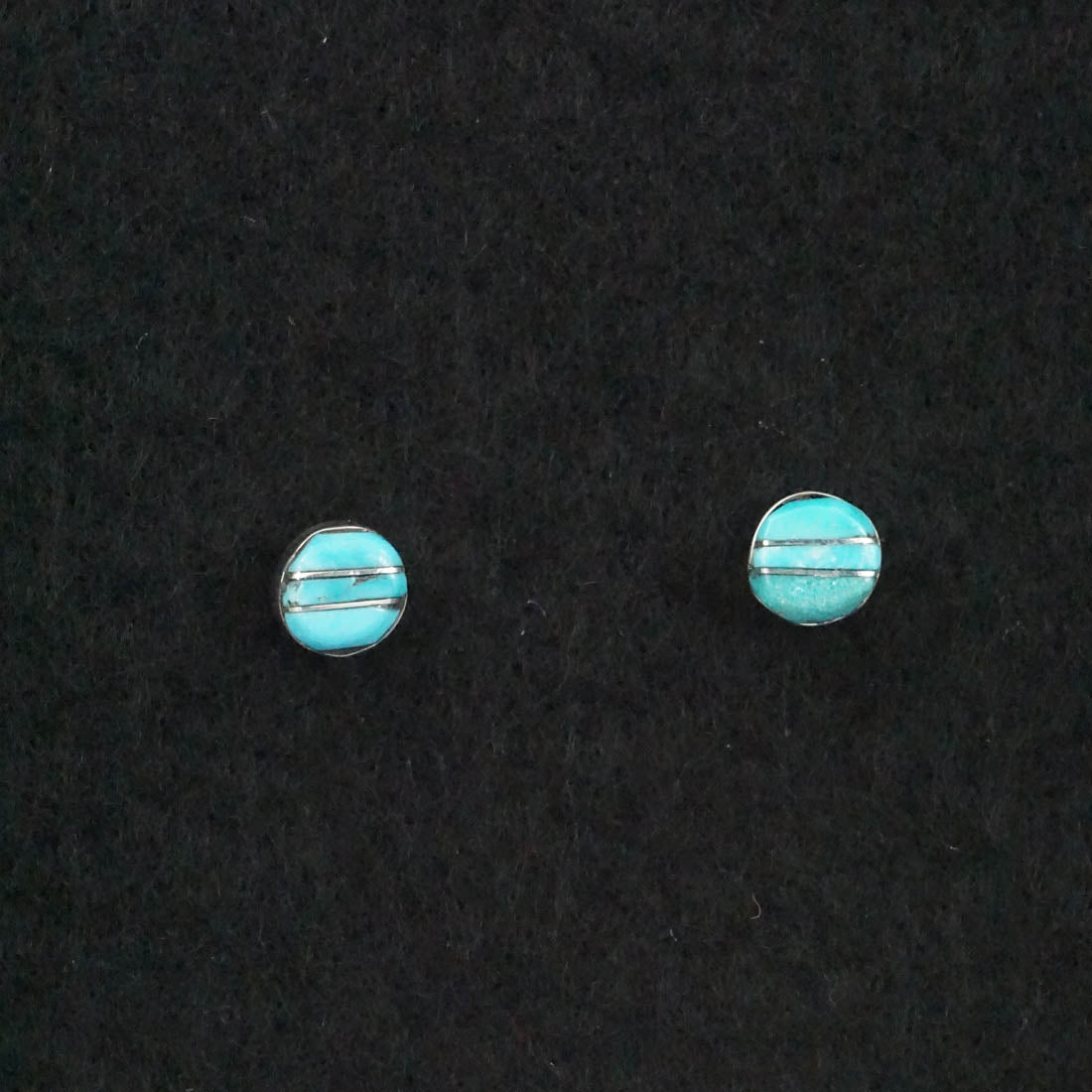 Monica Johnson Turquoise & Sterling Silver Earrings