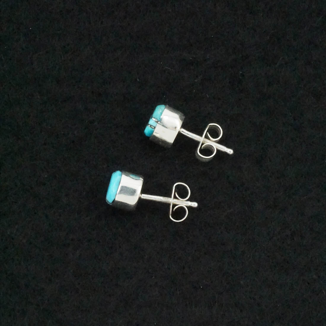 Monica Johnson Turquoise & Sterling Silver Earrings