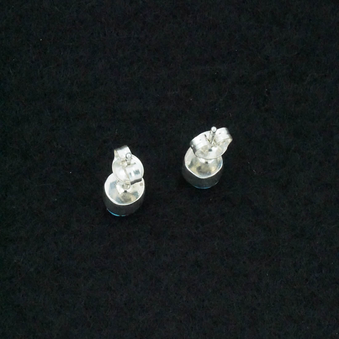 Monica Johnson Turquoise & Sterling Silver Earrings