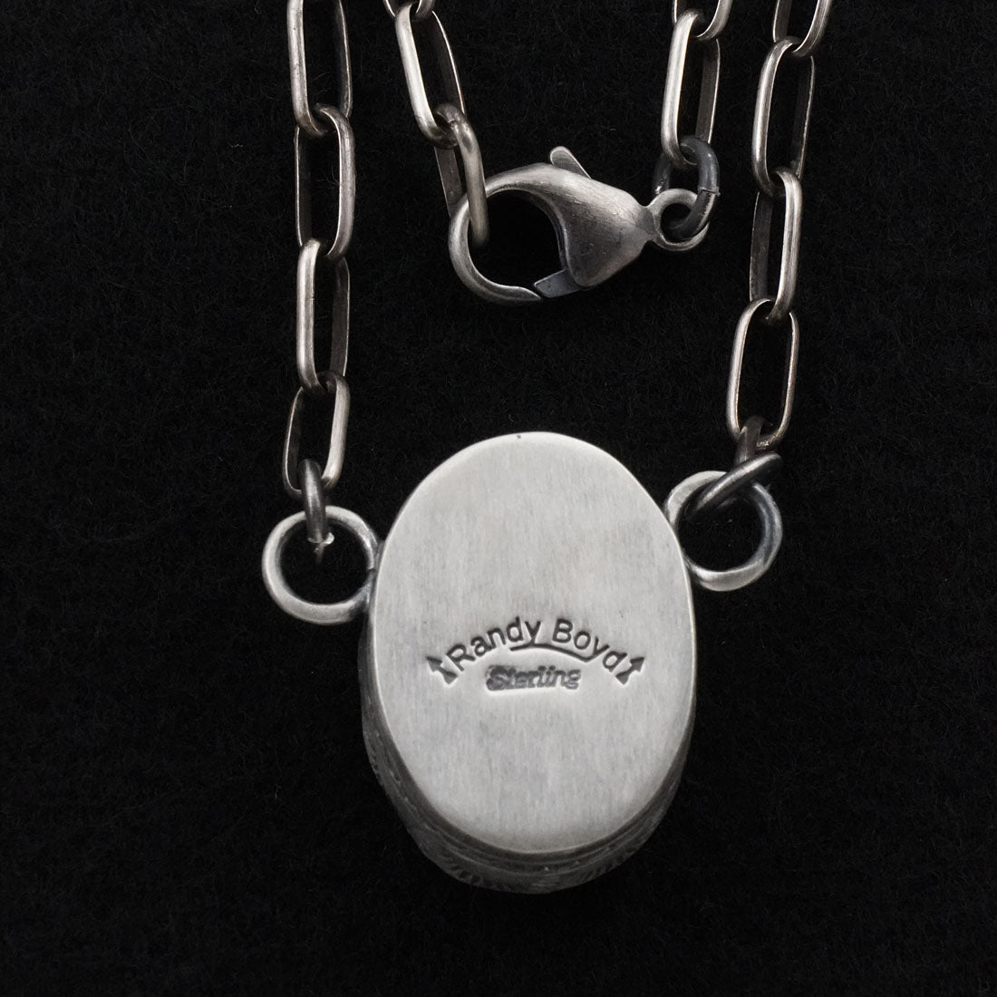 Randy Boyd Turquoise & Sterling Silver Necklace