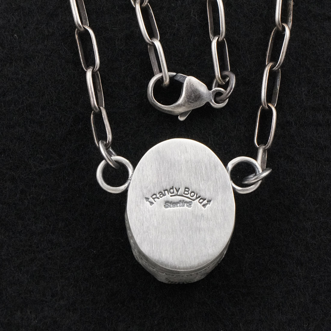 Randy Boyd Turquoise & Sterling Silver Necklace