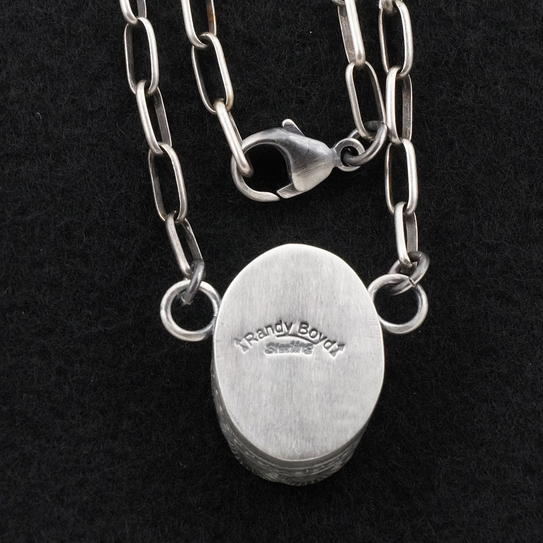 Randy Boyd Turquoise & Sterling Silver Necklace