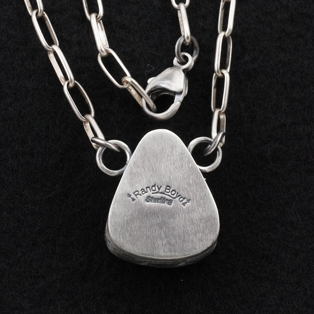 Randy Boyd Turquoise & Sterling Silver Necklace