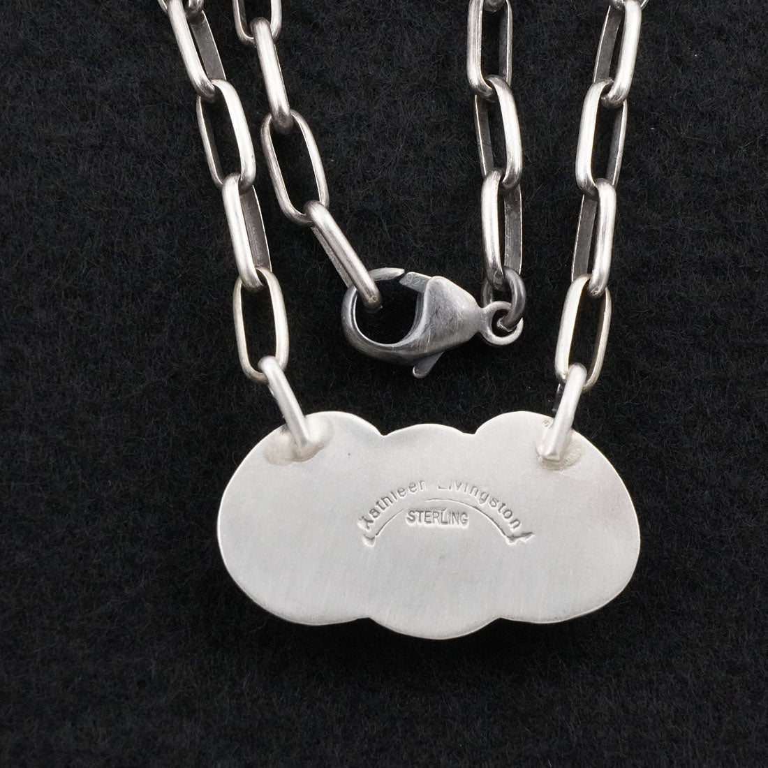 Kathleen Livingston Turquoise & Sterling Silver Necklace