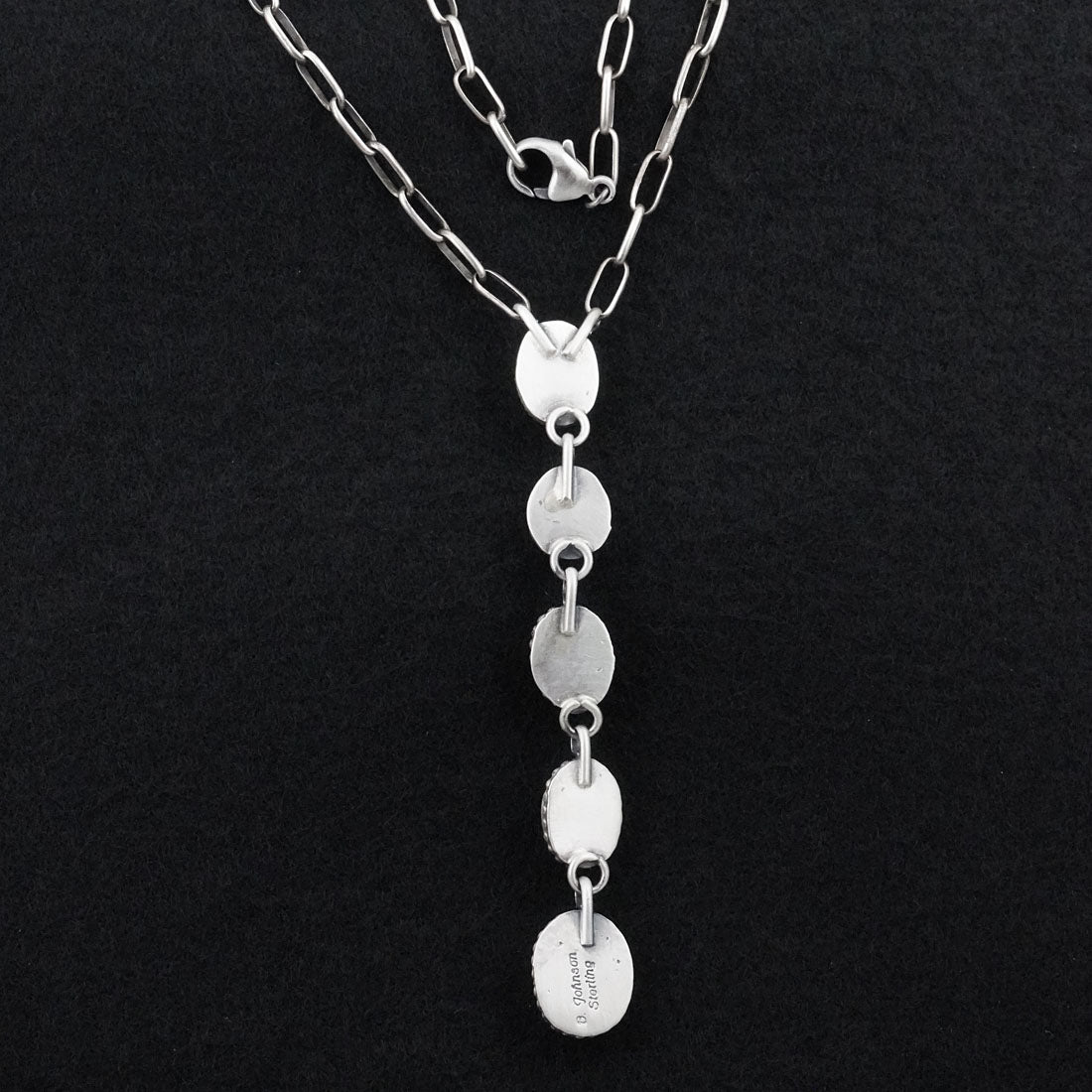 Bobby Johnson Turquoise & Sterling Silver Necklace