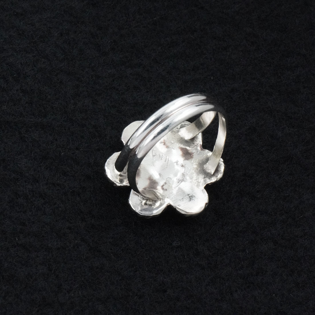 Gina Dosedo Opalite & Sterling Silver Ring Size 7.5