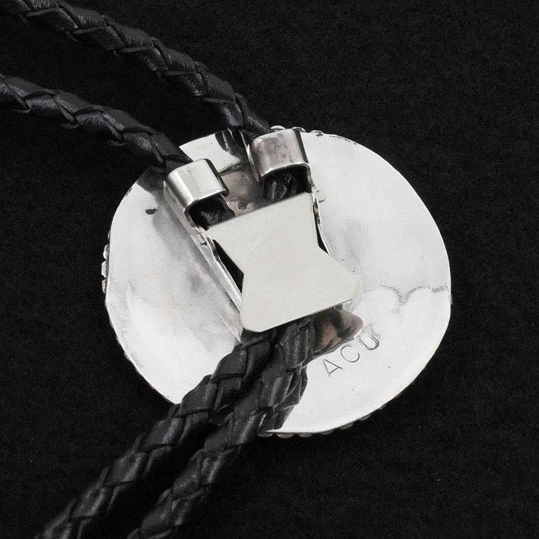 April Unkestine Multi-Stone & Sterling Silver Bolo Tie