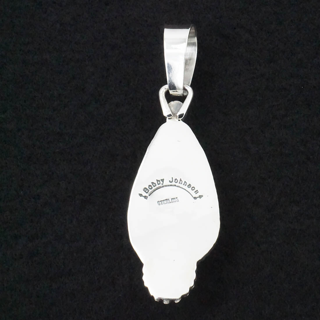 Bobby Johnson Spiny Oyster & Sterling Silver Pendant