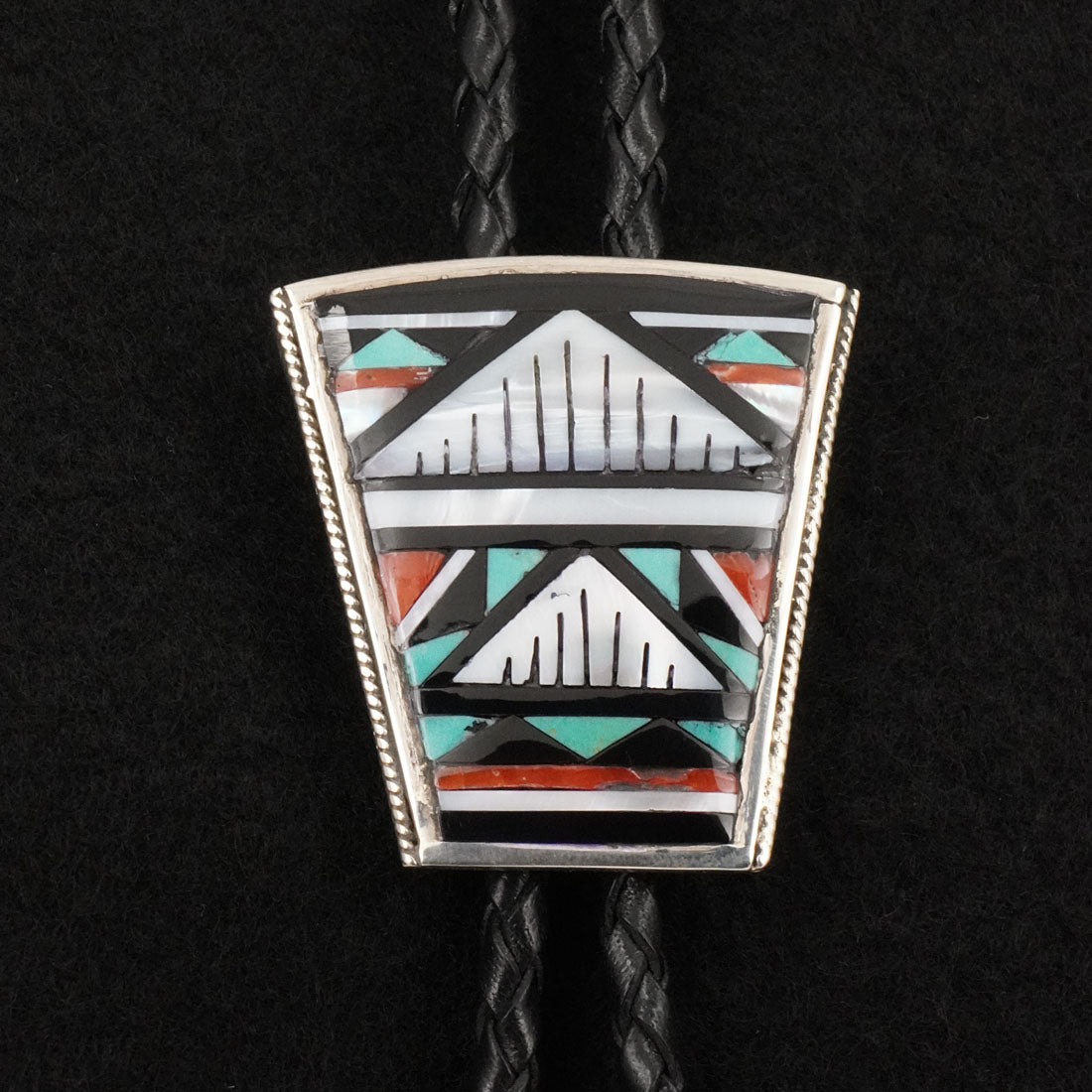 Diana Othole Multi-Stone & Sterling Silver Bolo Tie
