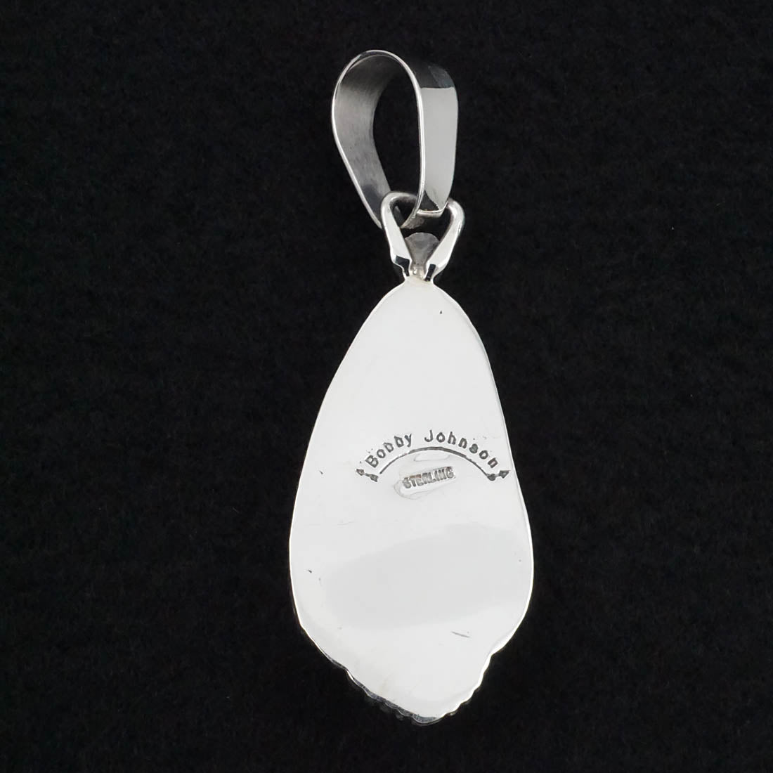 Bobby Johnson Spiny Oyster & Sterling Silver Pendant