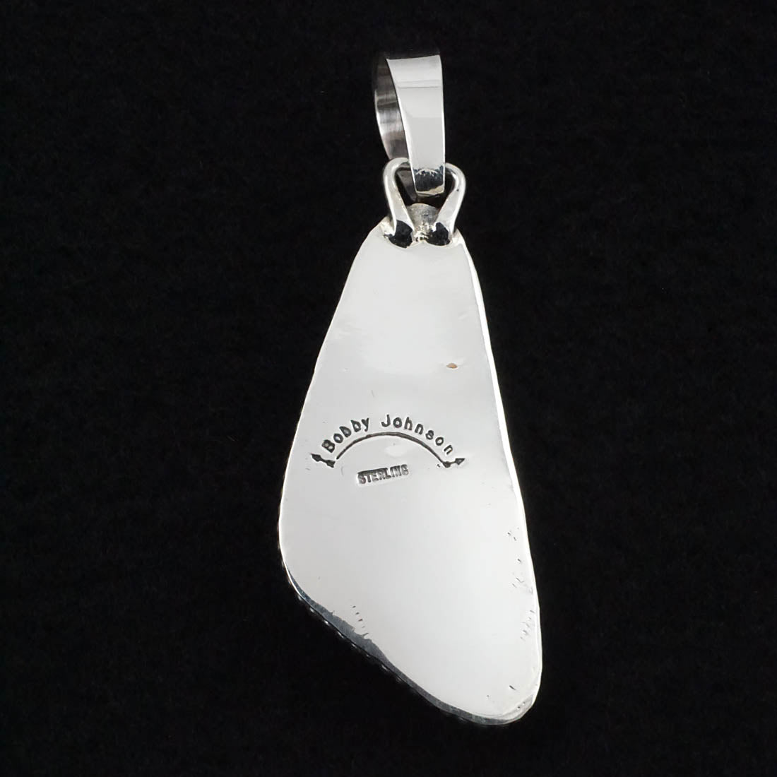 Bobby Johnson Spiny Oyster & Sterling Silver Pendant