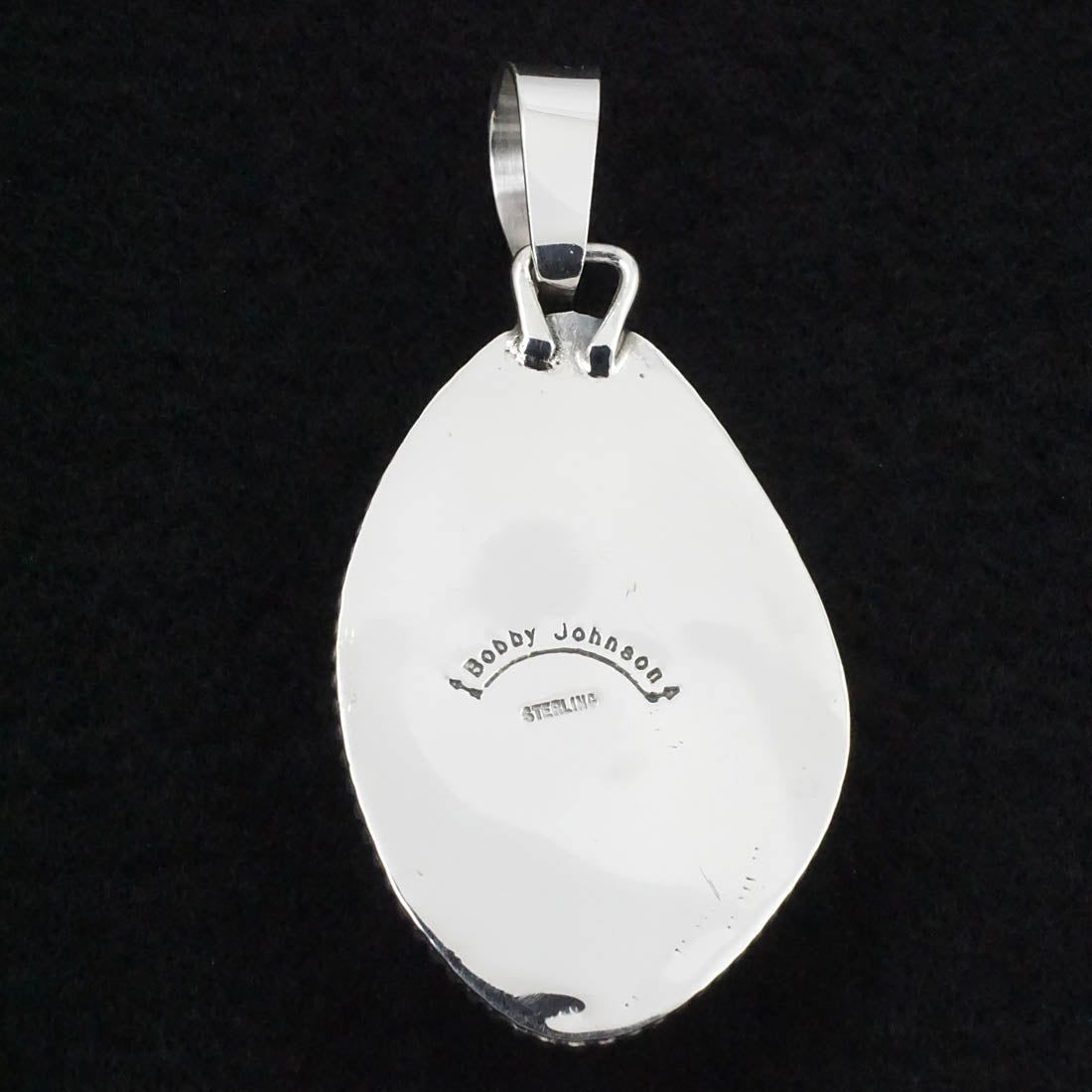 Bobby Johnson Spiny Oyster & Sterling Silver Pendant