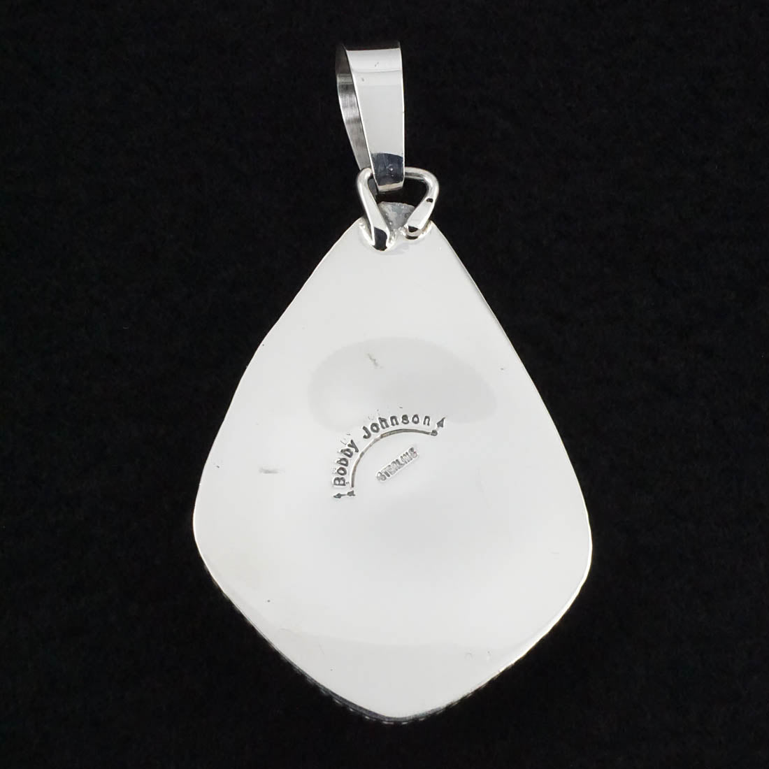 Bobby Johnson Spiny Oyster & Sterling Silver Pendant
