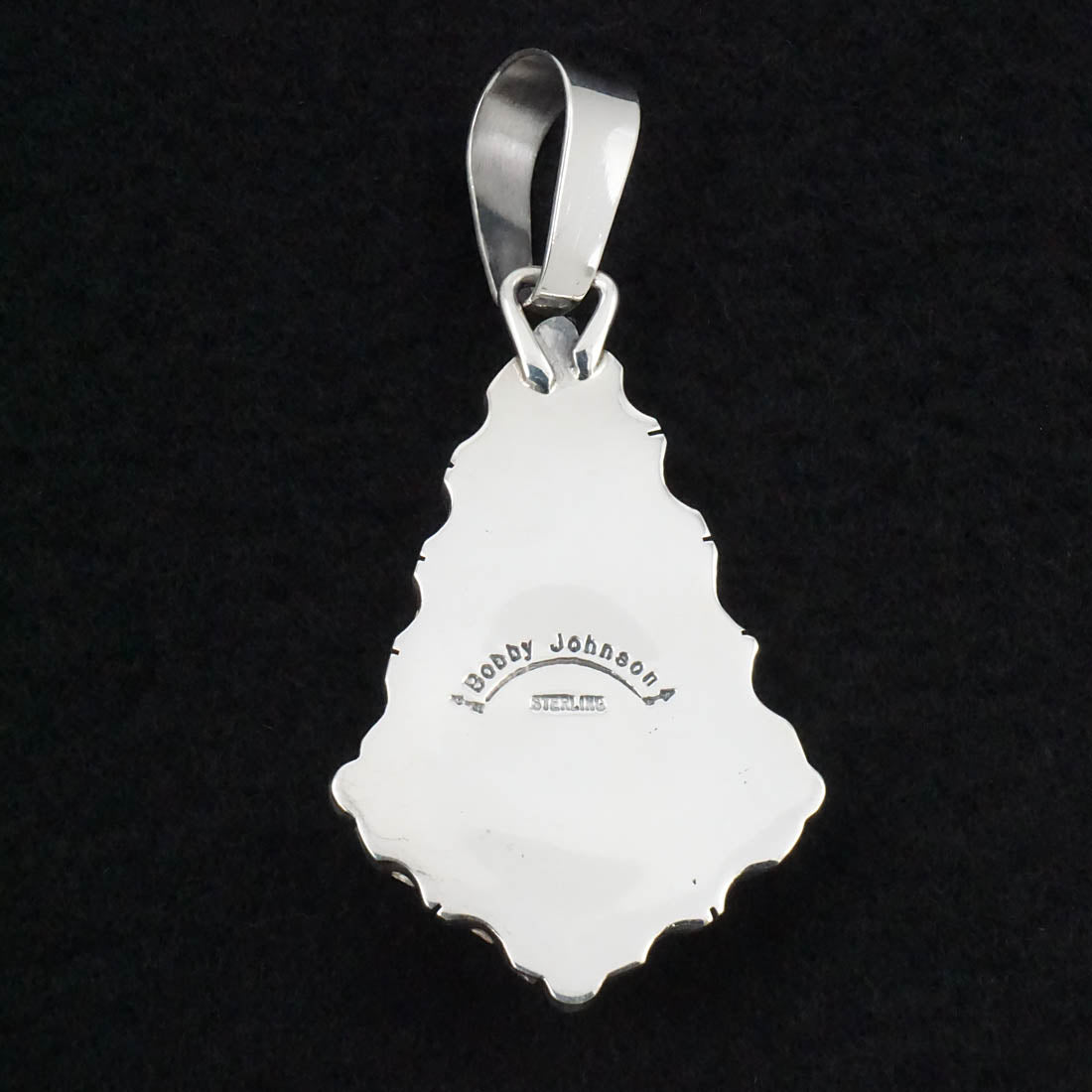 Bobby Johnson Spiny Oyster & Sterling Silver Pendant