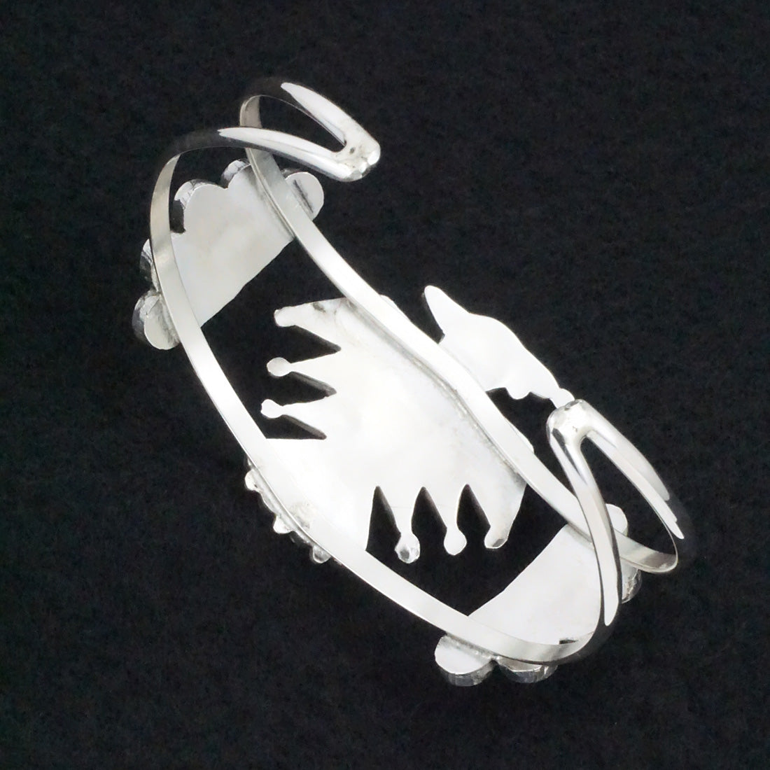 Adrian Wallace Multi Stone & Sterling Silver Bracelet