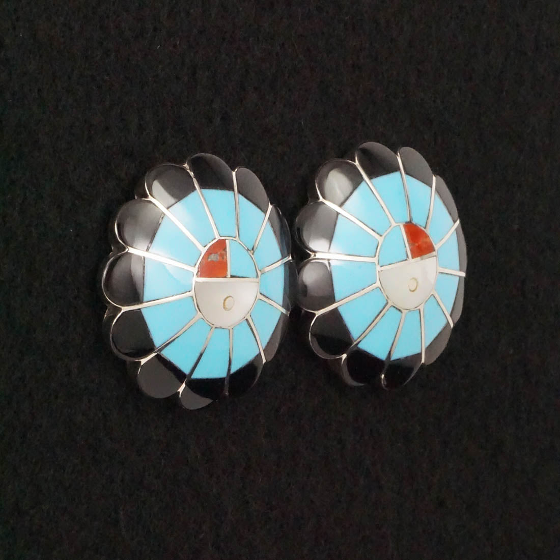 Denise Siutza Multi-Stone & Sterling Silver Earrings