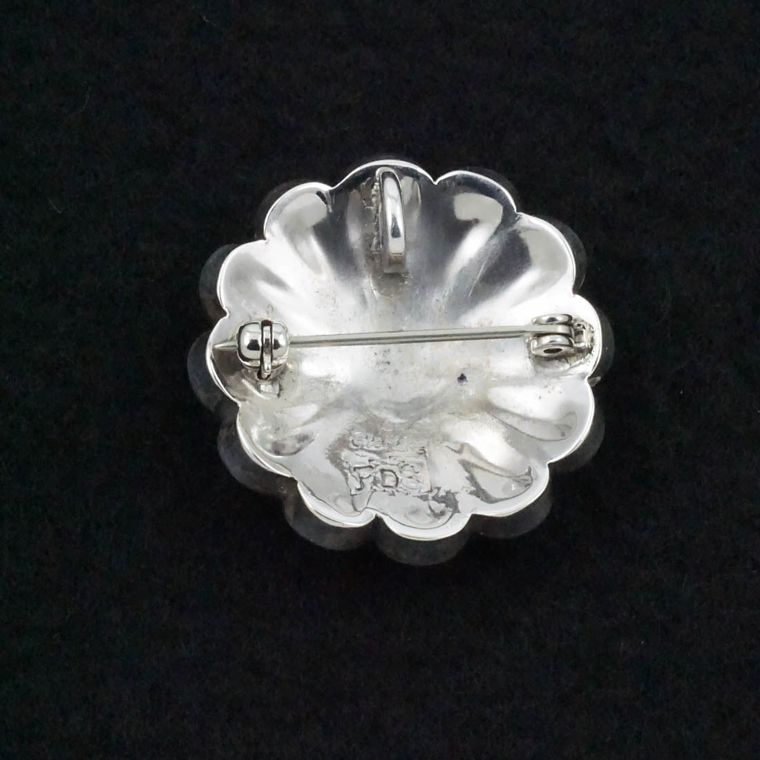 Denise Siutza Multi-Stone & Sterling Silver Pendant/PIn