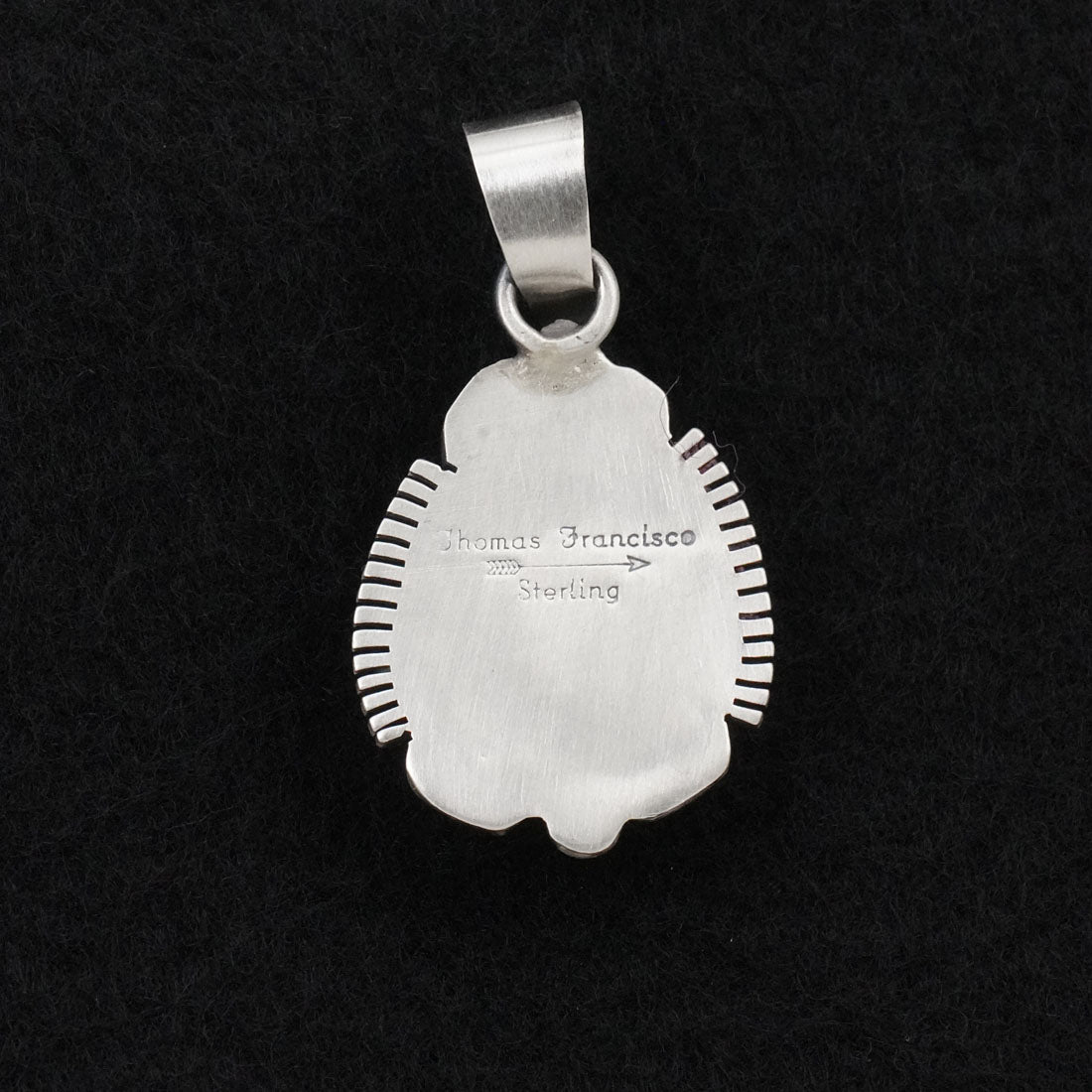 Thomas Francisco Turquoise & Sterling Silver Pendant