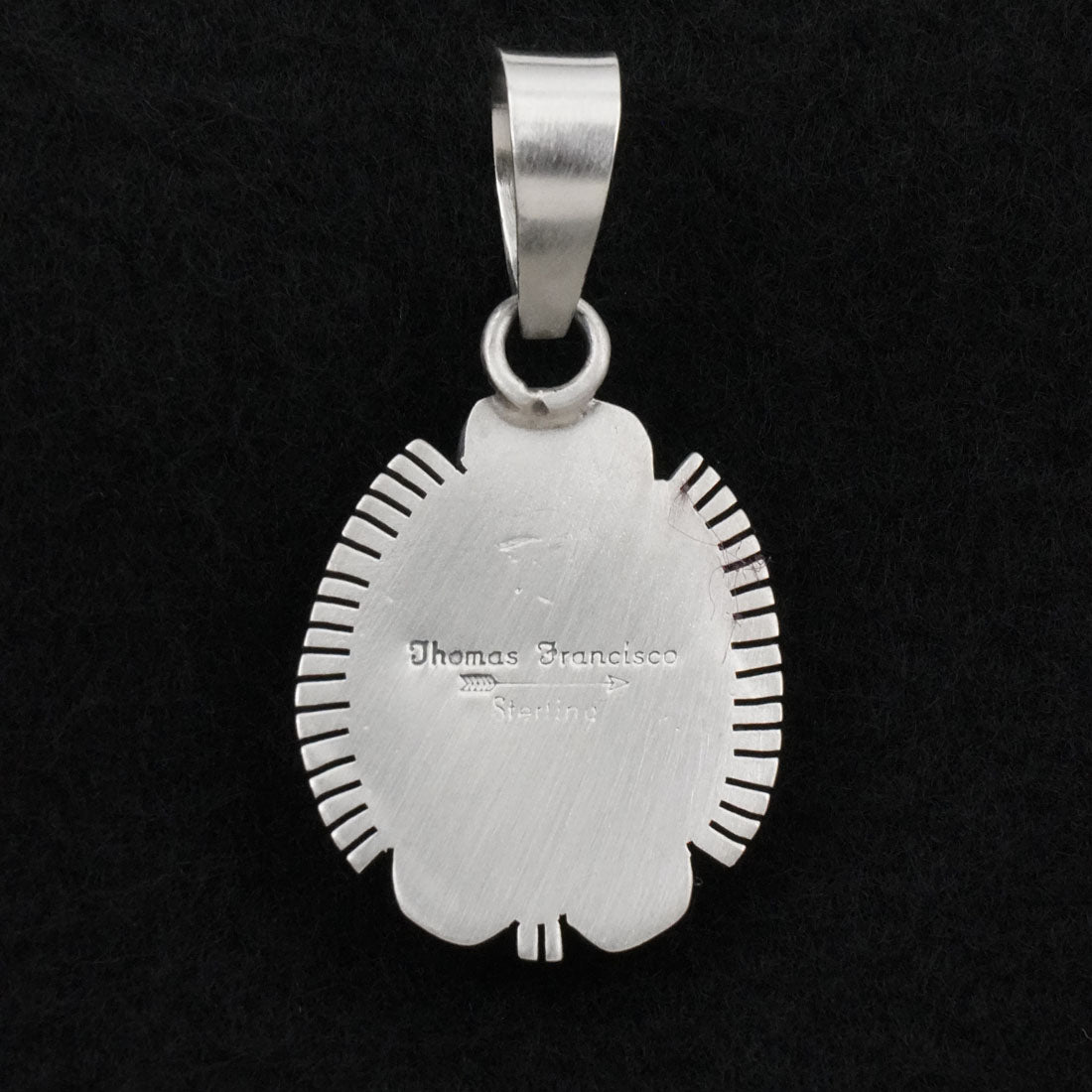 Thomas Francisco Turquoise & Sterling Silver Pendant