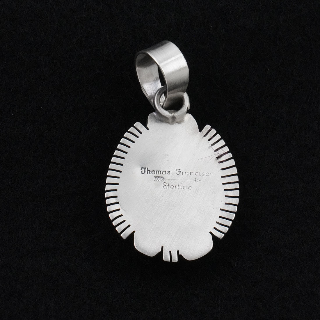 Thomas Francisco Turquoise & Sterling Silver Pendant
