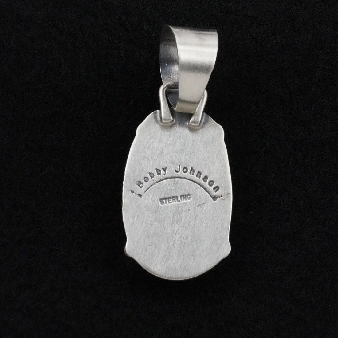 Bobby Johnson Turquoise & Sterling Silver Pendant