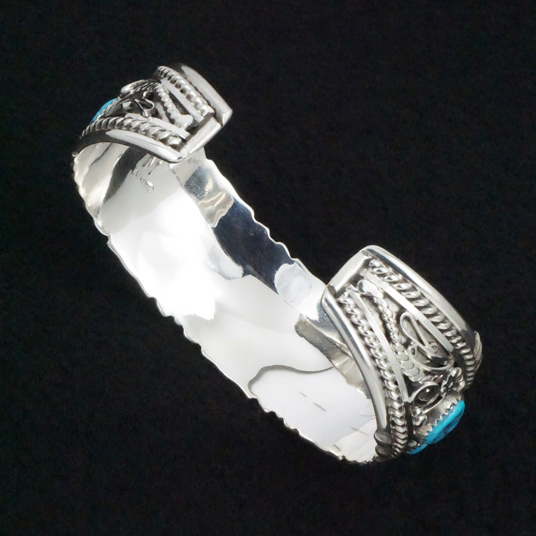 Martin Muskett Turquoise & Sterling Silver Bracelet