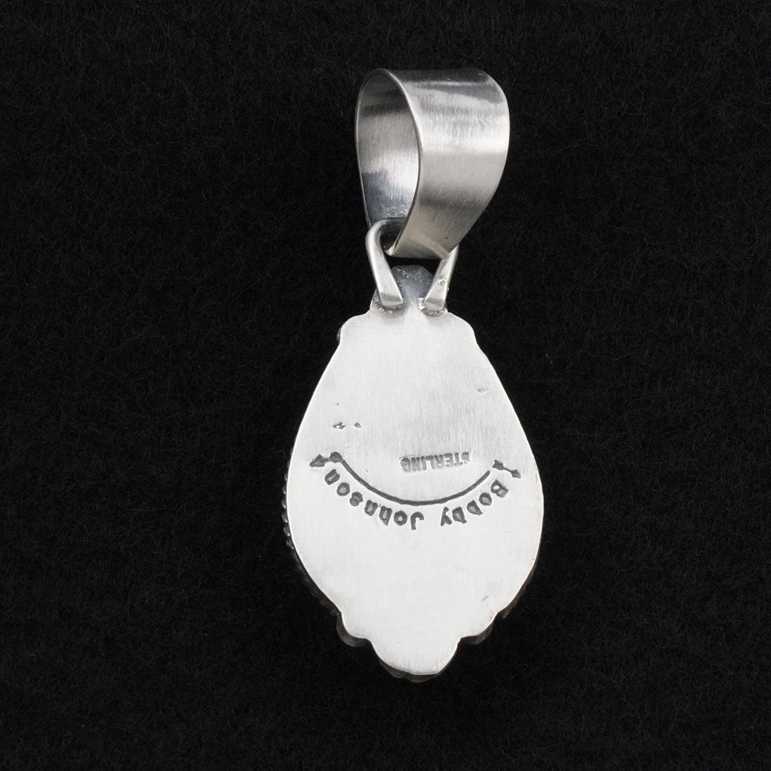 Bobby Johnson Turquoise & Sterling Silver Pendant