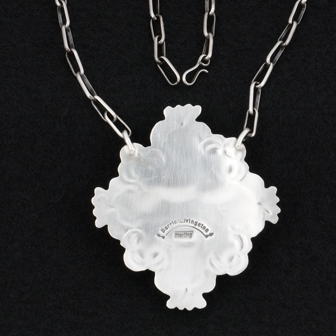 Darrin Livingston Turquoise & Sterling Silver Necklace