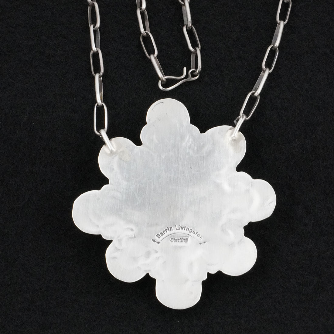 Darrin Livingston Turquoise & Sterling Silver Necklace