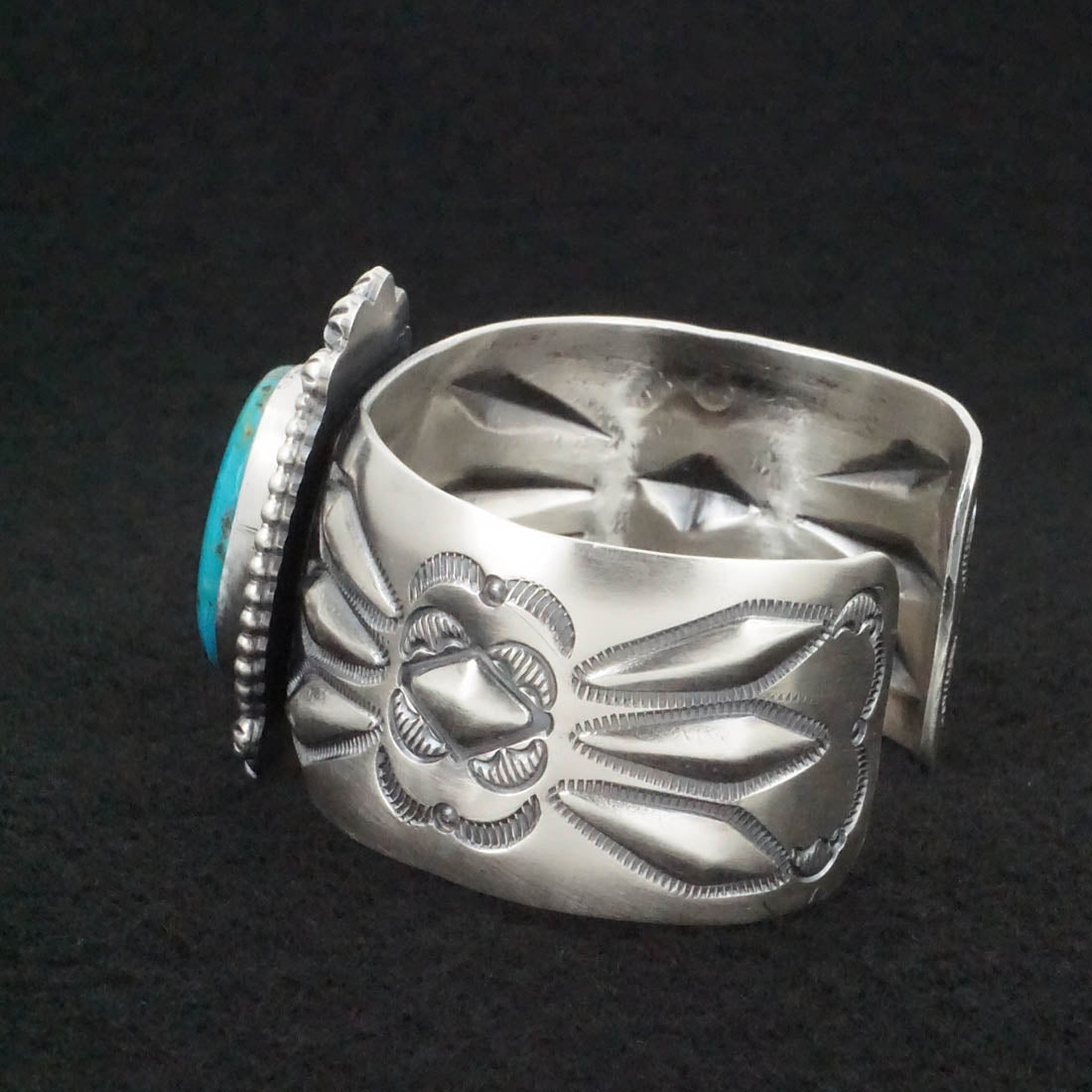 Raymond Delgarito Turquoise & Sterling Silver Bracelet