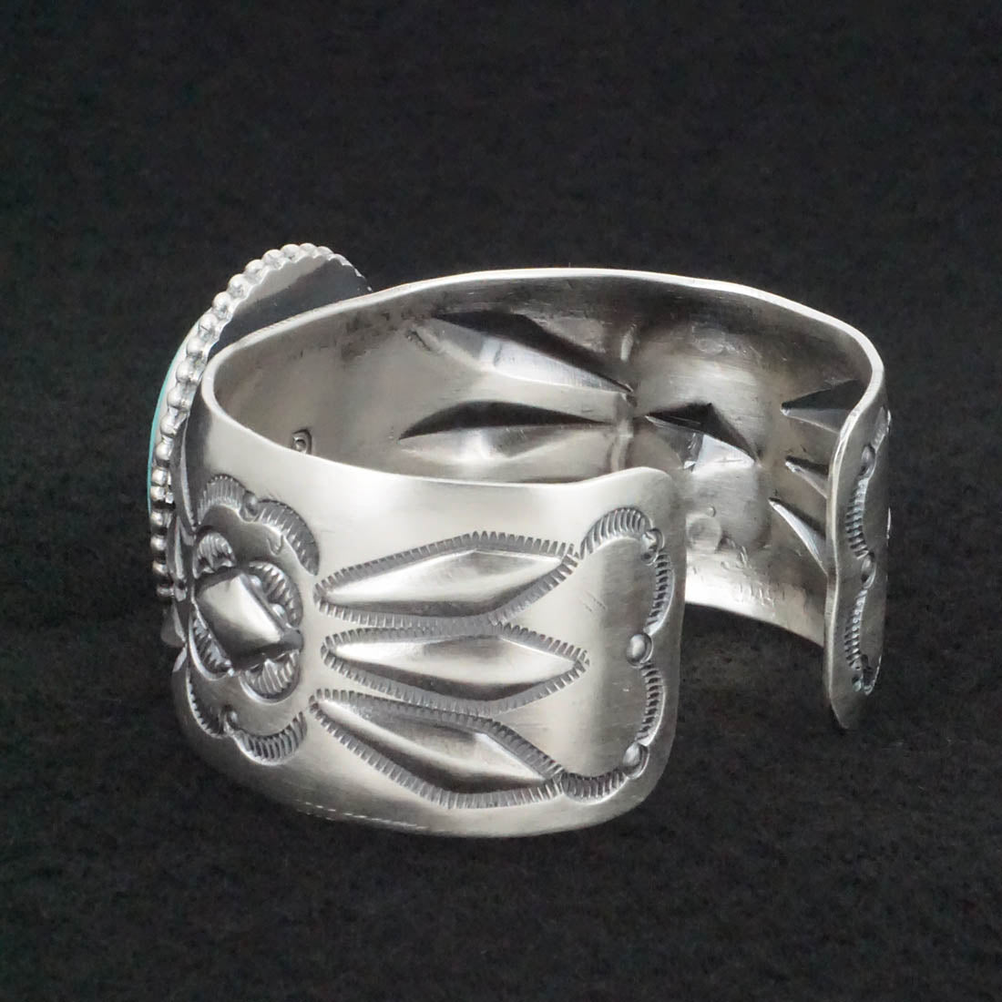 Raymond Delgarito Turquoise & Sterling Silver Bracelet