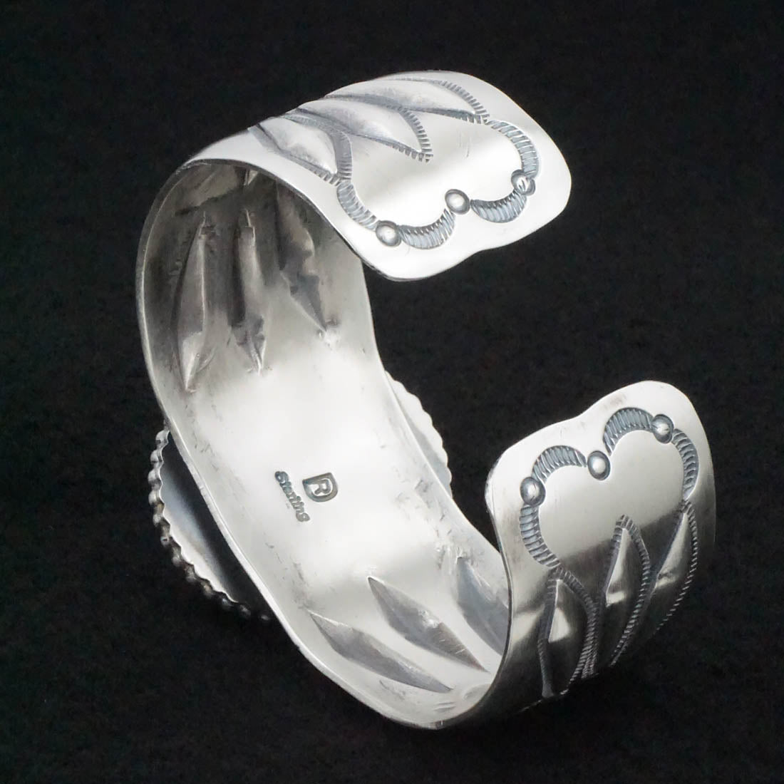 Raymond Delgarito Turquoise & Sterling Silver Bracelet