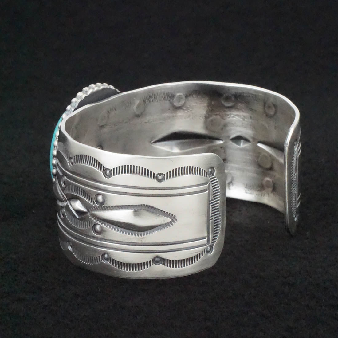 Raymond Delgarito Turquoise & Sterling Silver Bracelet