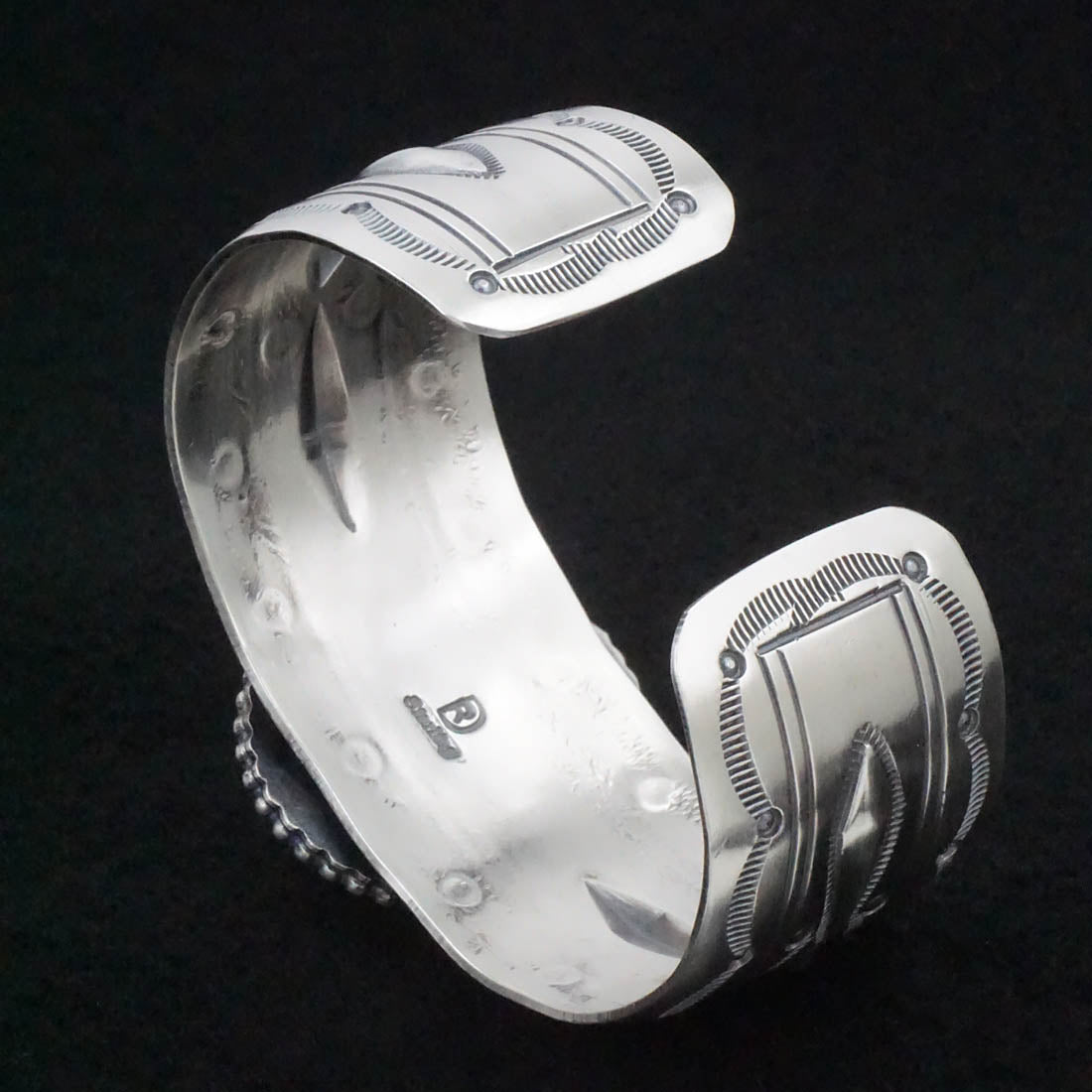 Raymond Delgarito Turquoise & Sterling Silver Bracelet