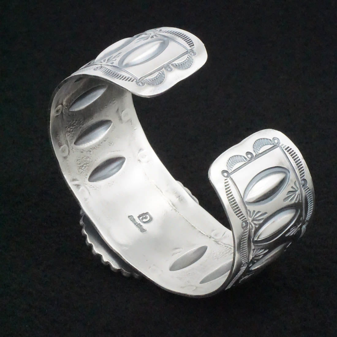 Raymond Delgarito Turquoise & Sterling Silver Bracelet
